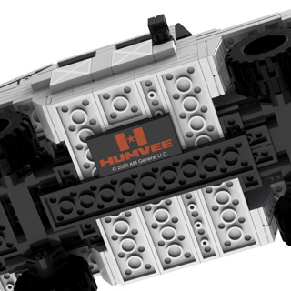 CaDa 1:24 Humvee Off-Road Truck - 328pcs-4