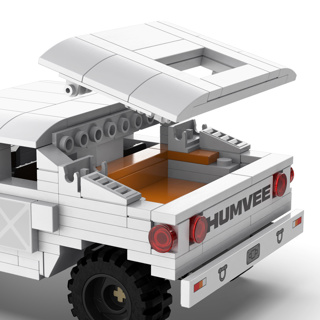 CaDa 1:24 Humvee Off-Road Truck - 328pcs-5