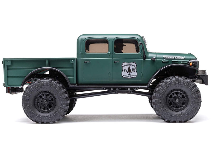Axial 1/24 SCX24 Dodge Power Wagon 4WD Rock Crawler Brushed RTR - Green-6