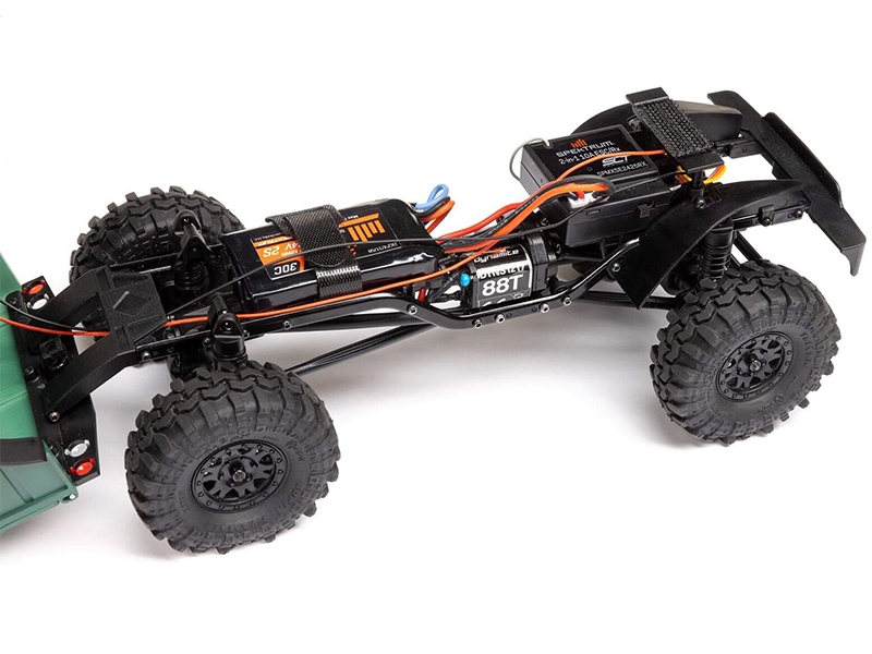 Axial 1/24 SCX24 Dodge Power Wagon 4WD Rock Crawler Brushed RTR - Green-10