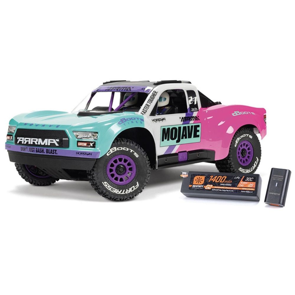 Arrma 1/16 Mojave GROM 223S BLX 4X4 DT with Batt/Charger Teal