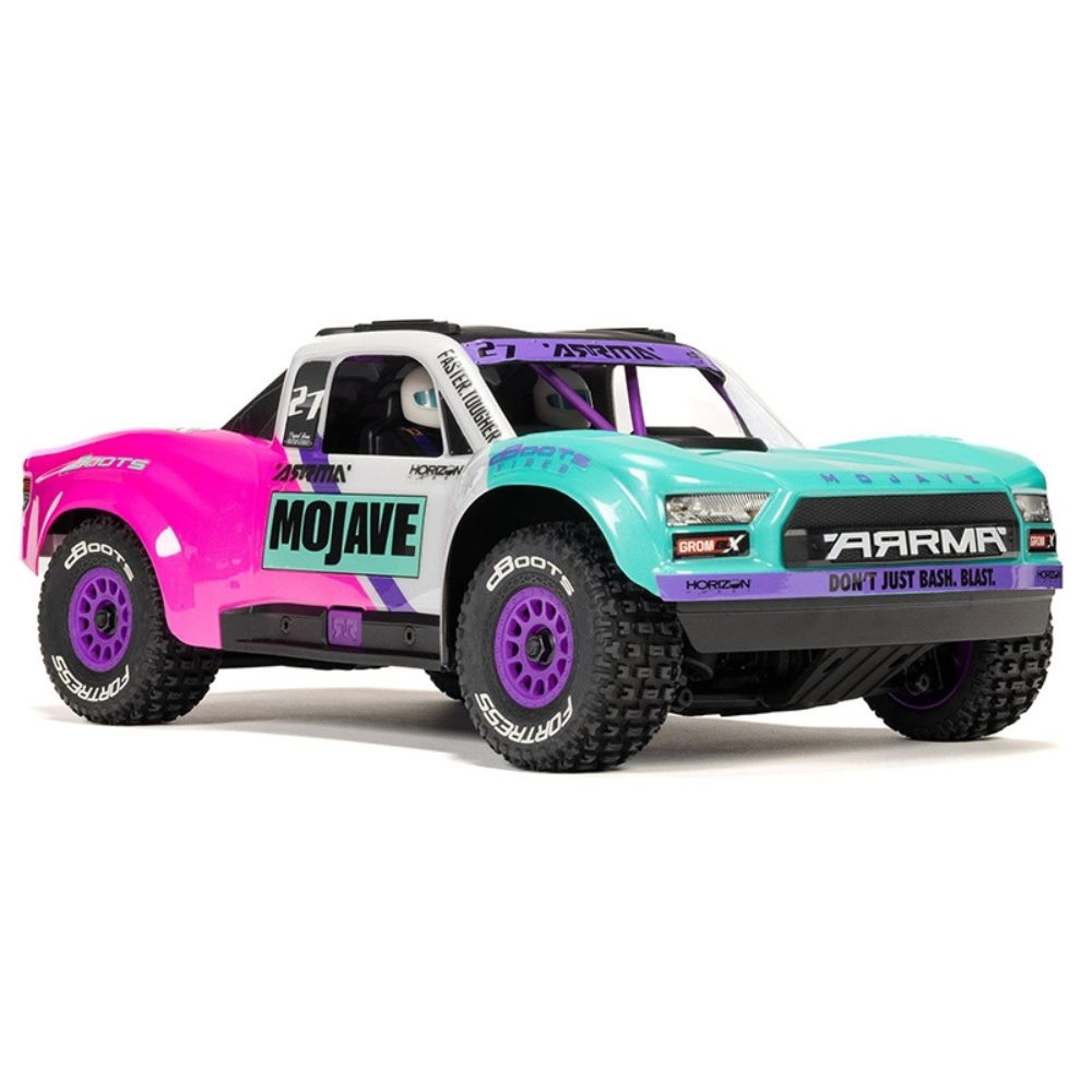 Arrma 1/16 Mojave GROM 223S BLX 4X4 DT with Batt/Charger Teal-3
