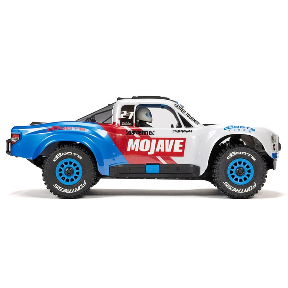 Arrma 1/16 Mojave GROM 223S BLX 4X4 DT with Batt/Charger White-3