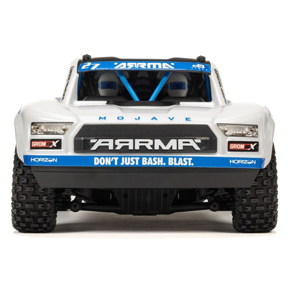 Arrma 1/16 Mojave GROM 223S BLX 4X4 DT with Batt/Charger White-6