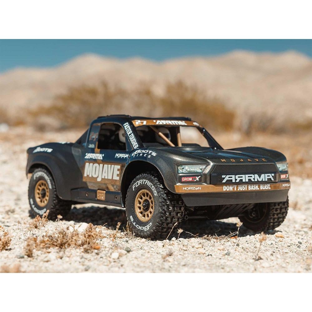 Arrma 1/16 Mojave GROM 223S BLX 4X4 DT (No Batt/Charger) Black-8