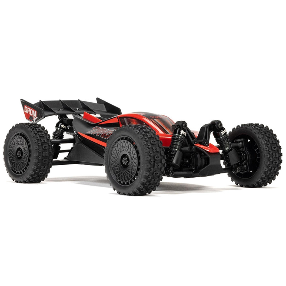 Arrma 1/18 Typhon GROM 223S BLX 4X4 with Batt/Charger Red-4