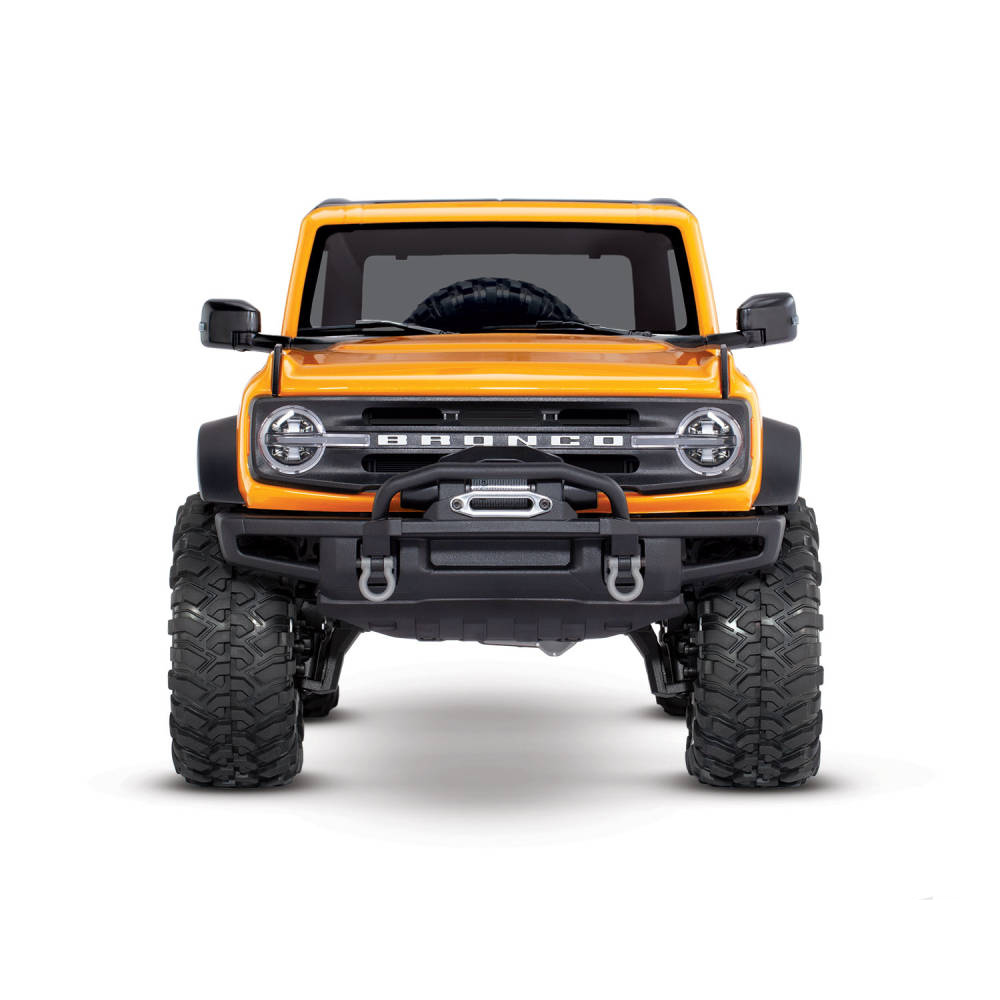 Traxxas Cyber Orange TRX-4 2021 Ford Bronco 1:10 4X4 Electric Scale & Trail Crawler (+ TQi 4-ch, XL-5 HV, Titan 550)-3