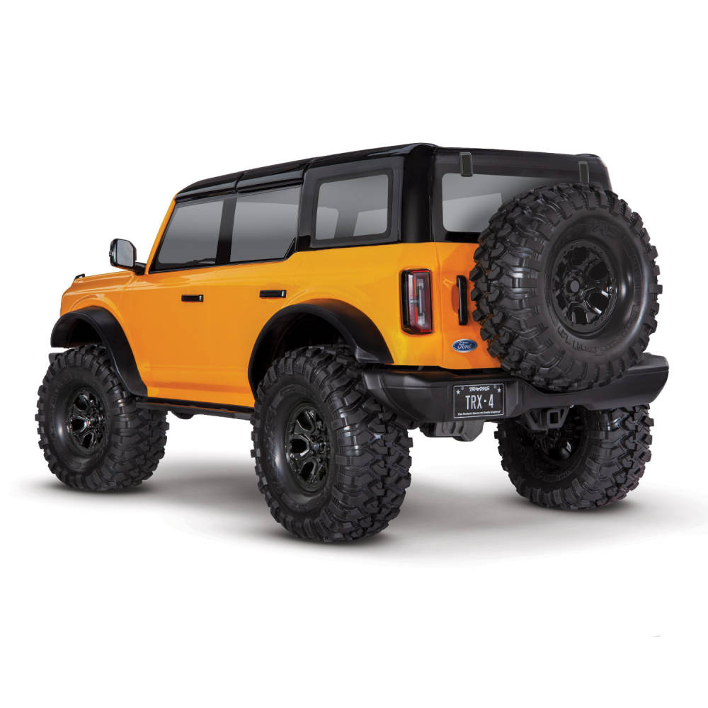 Traxxas Cyber Orange TRX-4 2021 Ford Bronco 1:10 4X4 Electric Scale & Trail Crawler (+ TQi 4-ch, XL-5 HV, Titan 550)-4