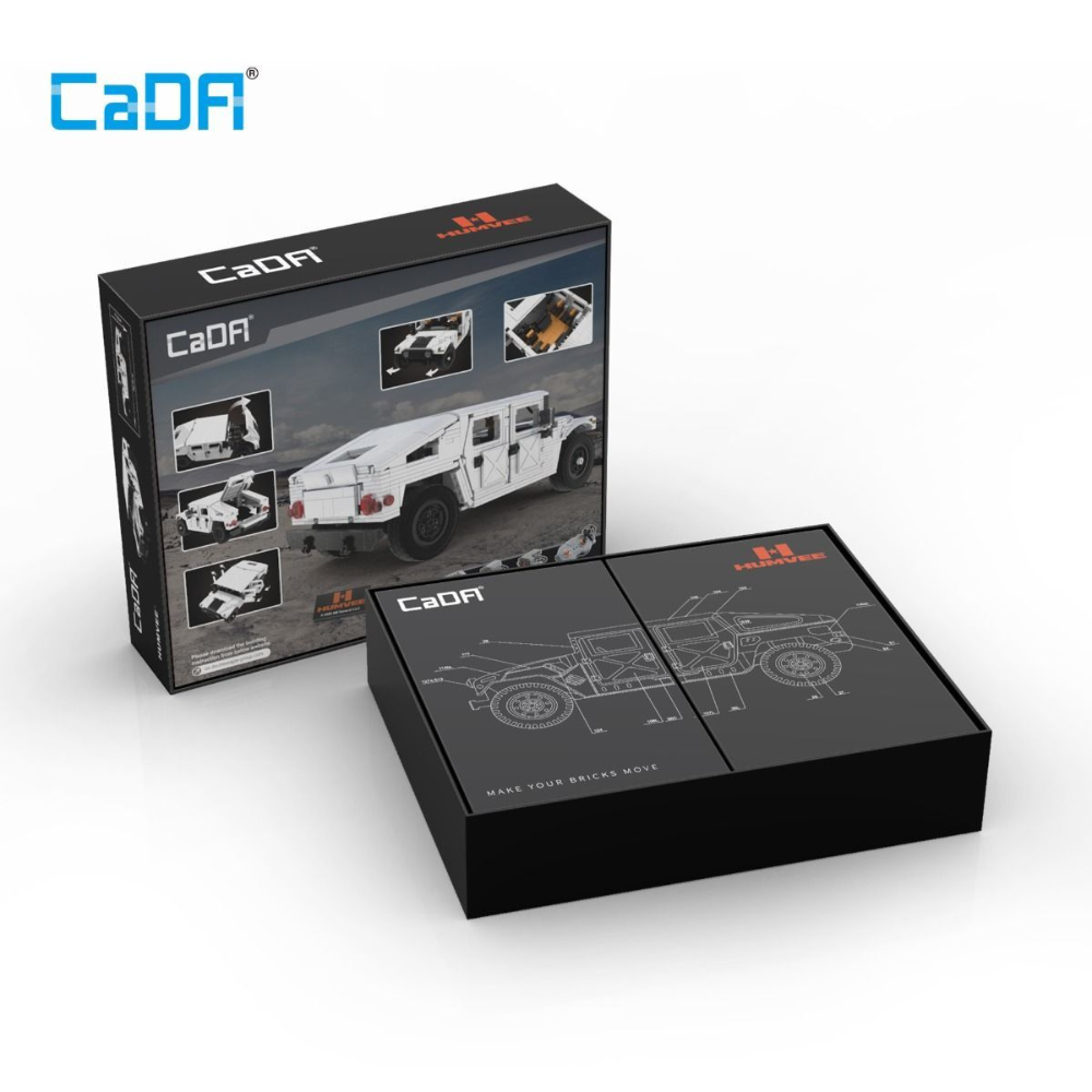 CaDa Humvee Off-Road Truck 1386pcs-4