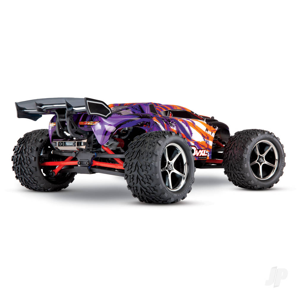 Traxxas E-Revo VXL 1:16 4x4 RTR Brushless VXL-3M Monster Truck - Purple-4