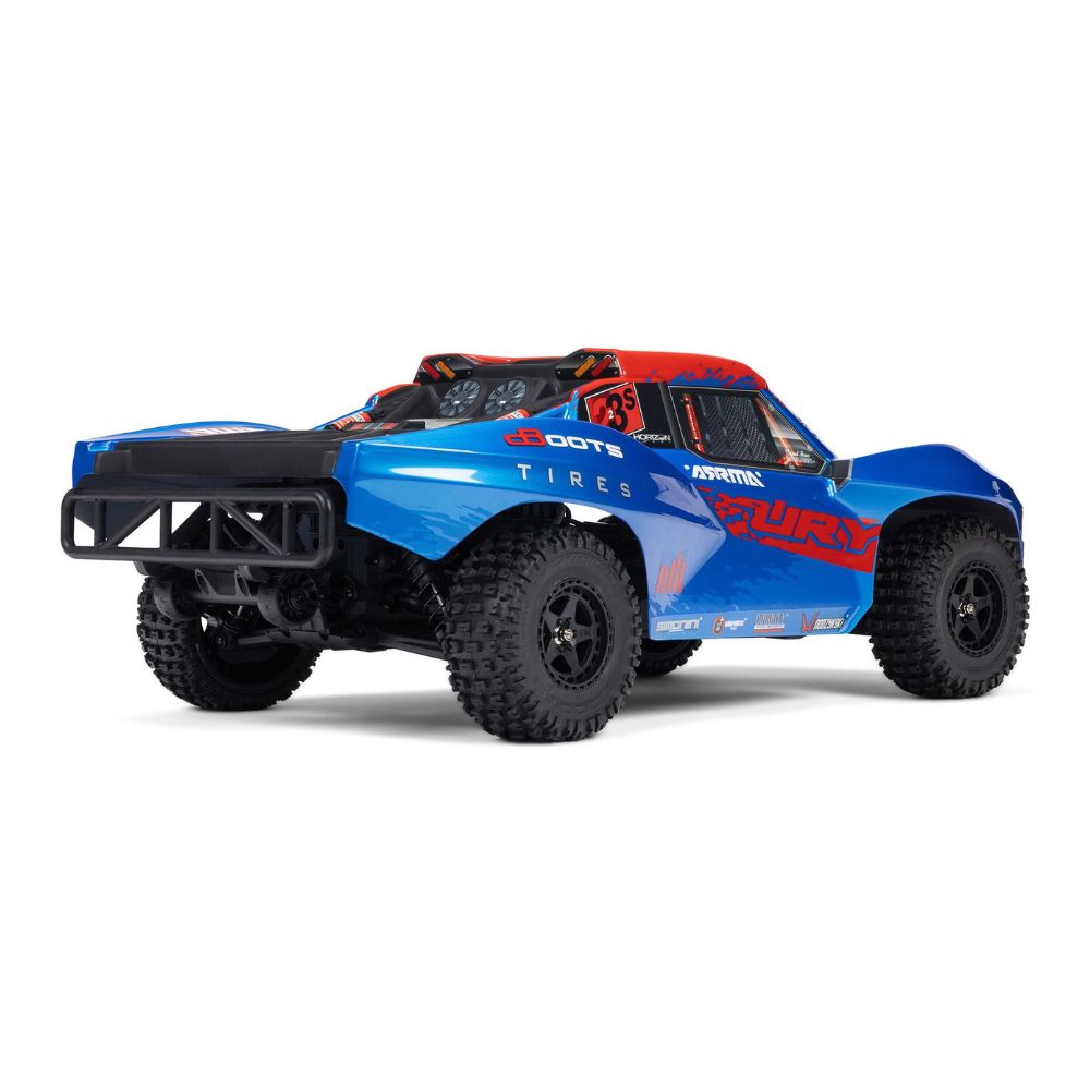 Arrma Fury 223S BLX Brushless 2WD Short Course Truck RTR with DSC 1/10 - Blue-2