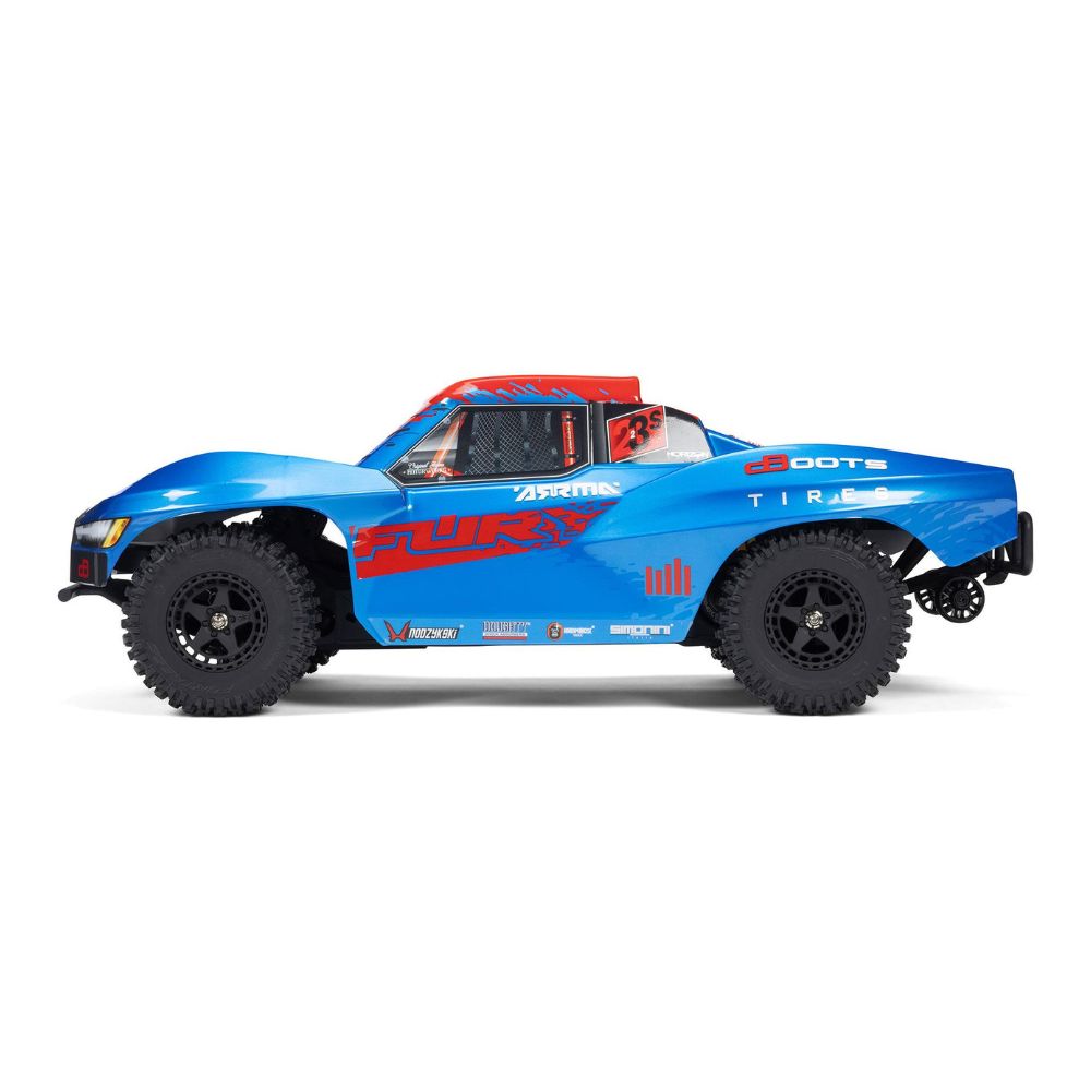 Arrma Fury 223S BLX Brushless 2WD Short Course Truck RTR with DSC 1/10 - Blue-3