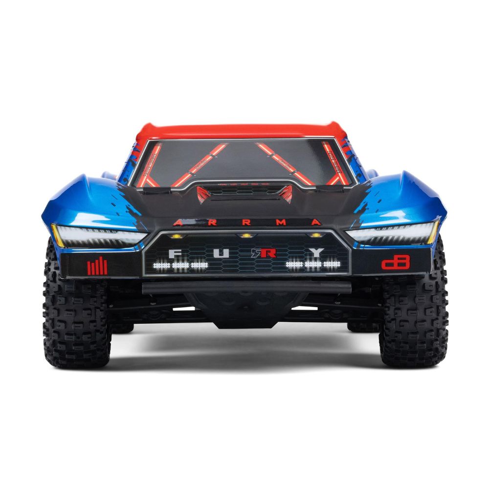 Arrma Fury 223S BLX Brushless 2WD Short Course Truck RTR with DSC 1/10 - Blue-4