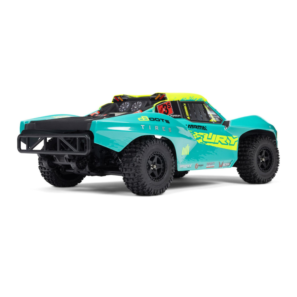 Arrma Fury 223S BLX Brushless 2WD Short Course Truck RTR with DSC 1/10 - Green-3