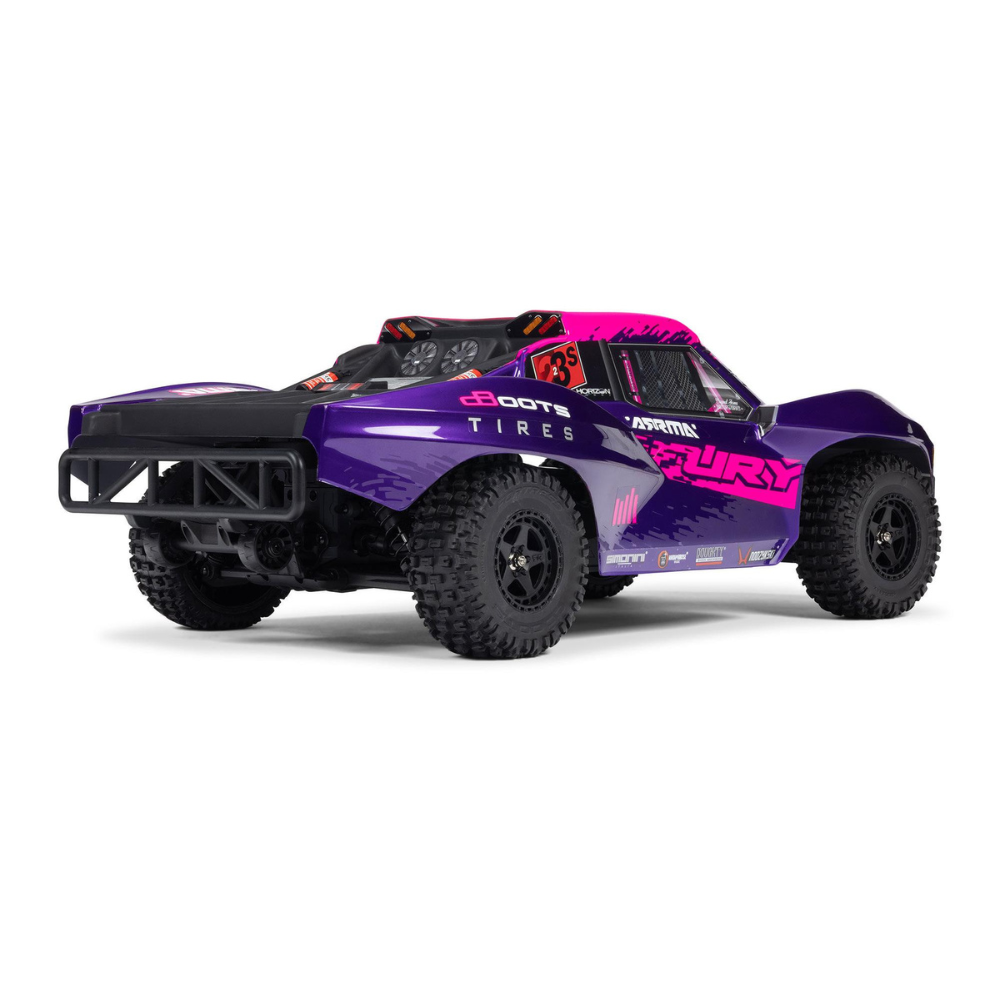 Arrma Fury 223S BLX Brushless 2WD Short Course Truck RTR 1/10 with DSC - Purple-3