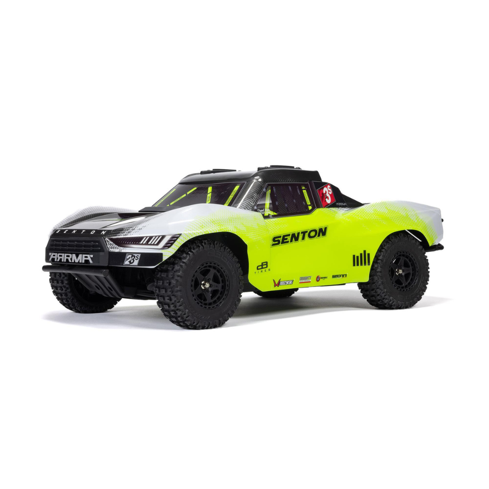 Arrma Senton 223S BLX Brushless 4X4 Short Course Truck RTR with DSC 1/10 - Yellow-3
