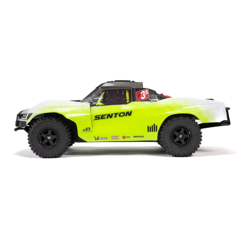Arrma Senton 223S BLX Brushless 4X4 Short Course Truck RTR with DSC 1/10 - Yellow-4