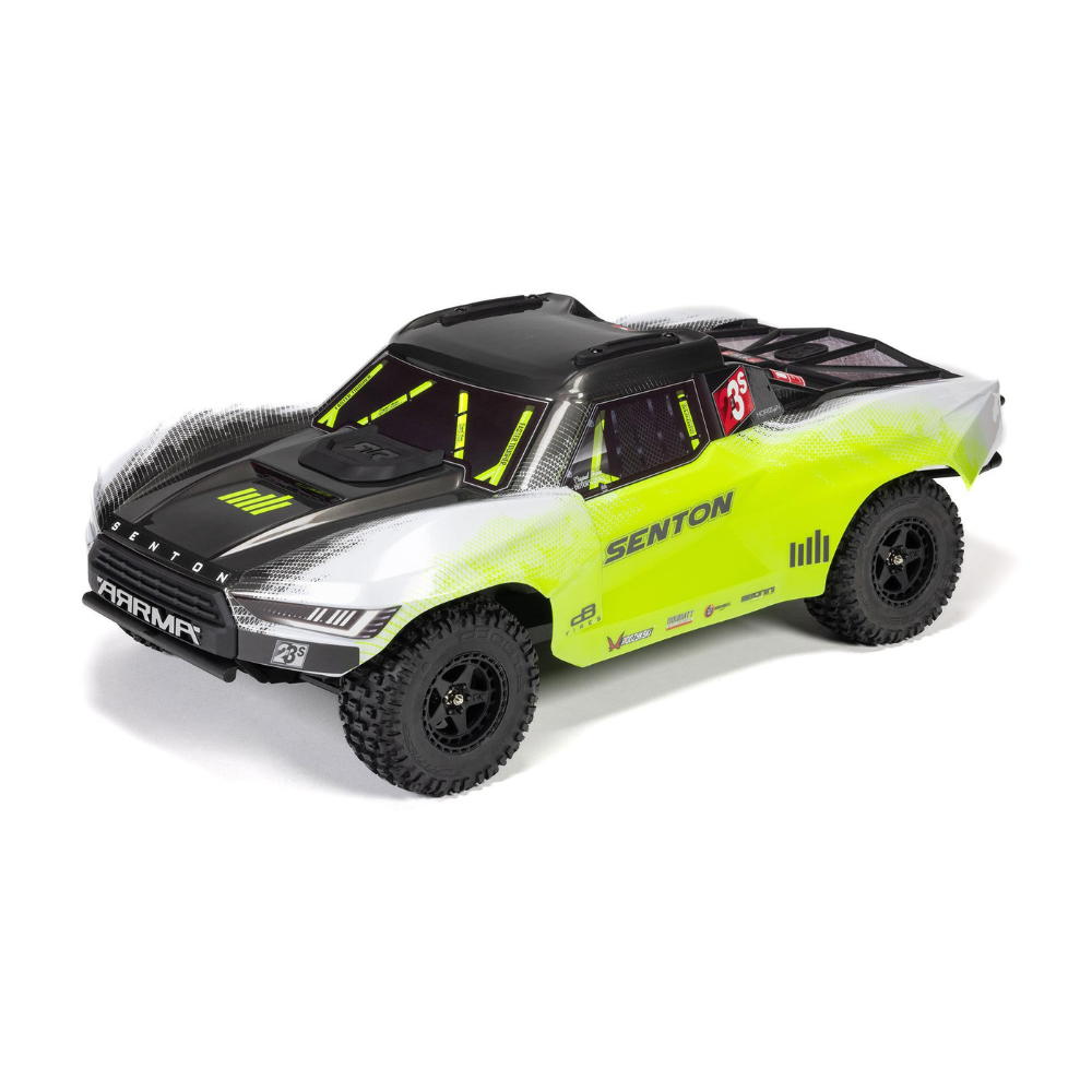 Arrma Senton 223S BLX Brushless 4X4 Short Course Truck RTR with DSC 1/10 - Yellow-5