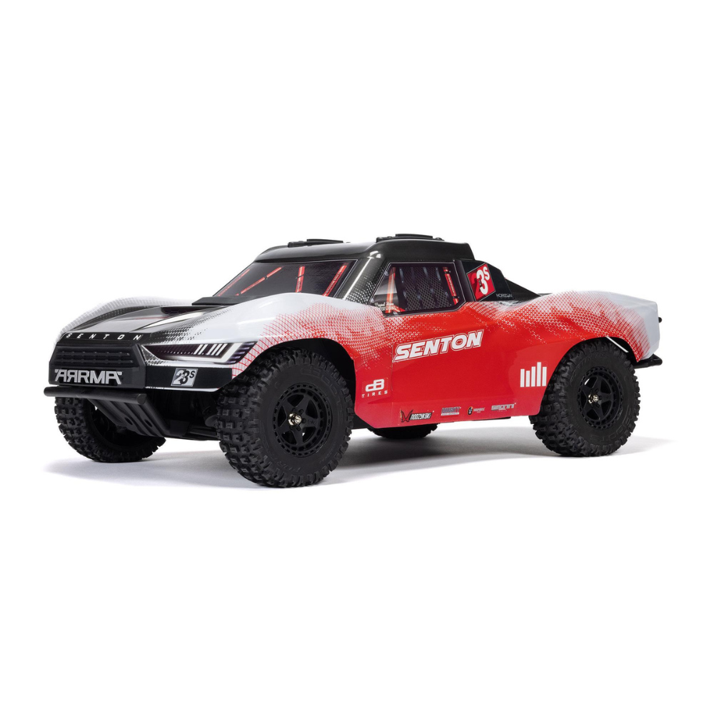 Arrma Senton 223S BLX Brushless 4X4 Short Course Truck RTR with DSC 1/10 - Red-3