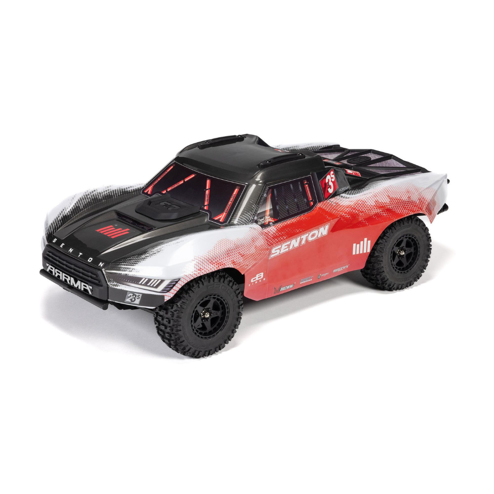 Arrma Senton 223S BLX Brushless 4X4 Short Course Truck RTR with DSC 1/10 - Red-5