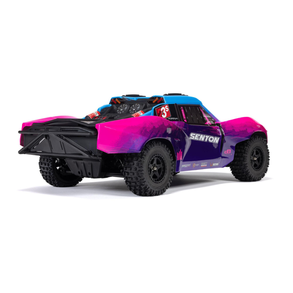 Arrma Senton 223S BLX Brushless 4X4 Short Course Truck RTR with DSC 1/10 - Blue/Purple-4