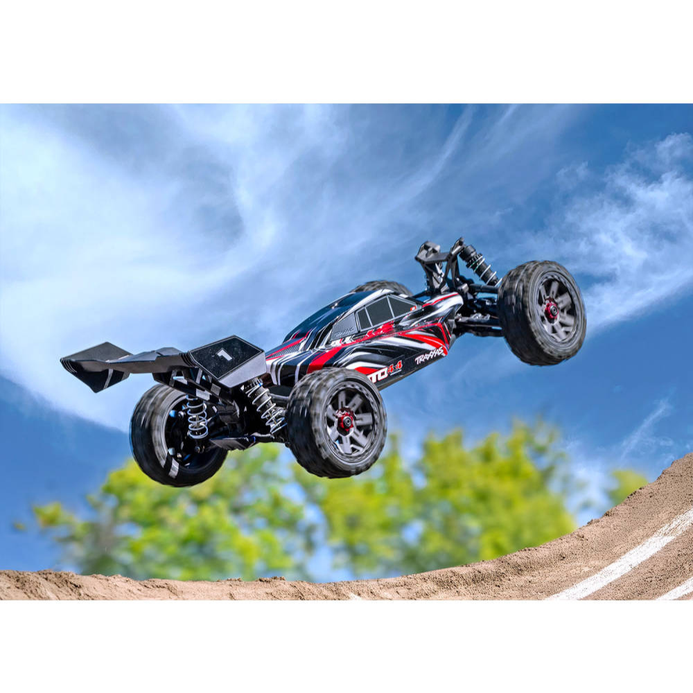 Traxxas Jato 4x4 BL-2S 1:8 Racing Buggy - Red-11
