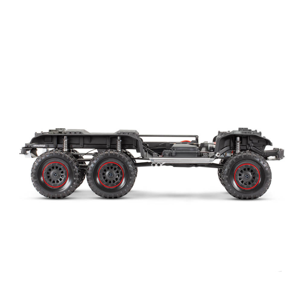 Traxxas TRX-6 Mercedes-Benz G 63 AMG XL-5 1:10 6x6 RTD Crawler w/ Clipless Body - Silver-4