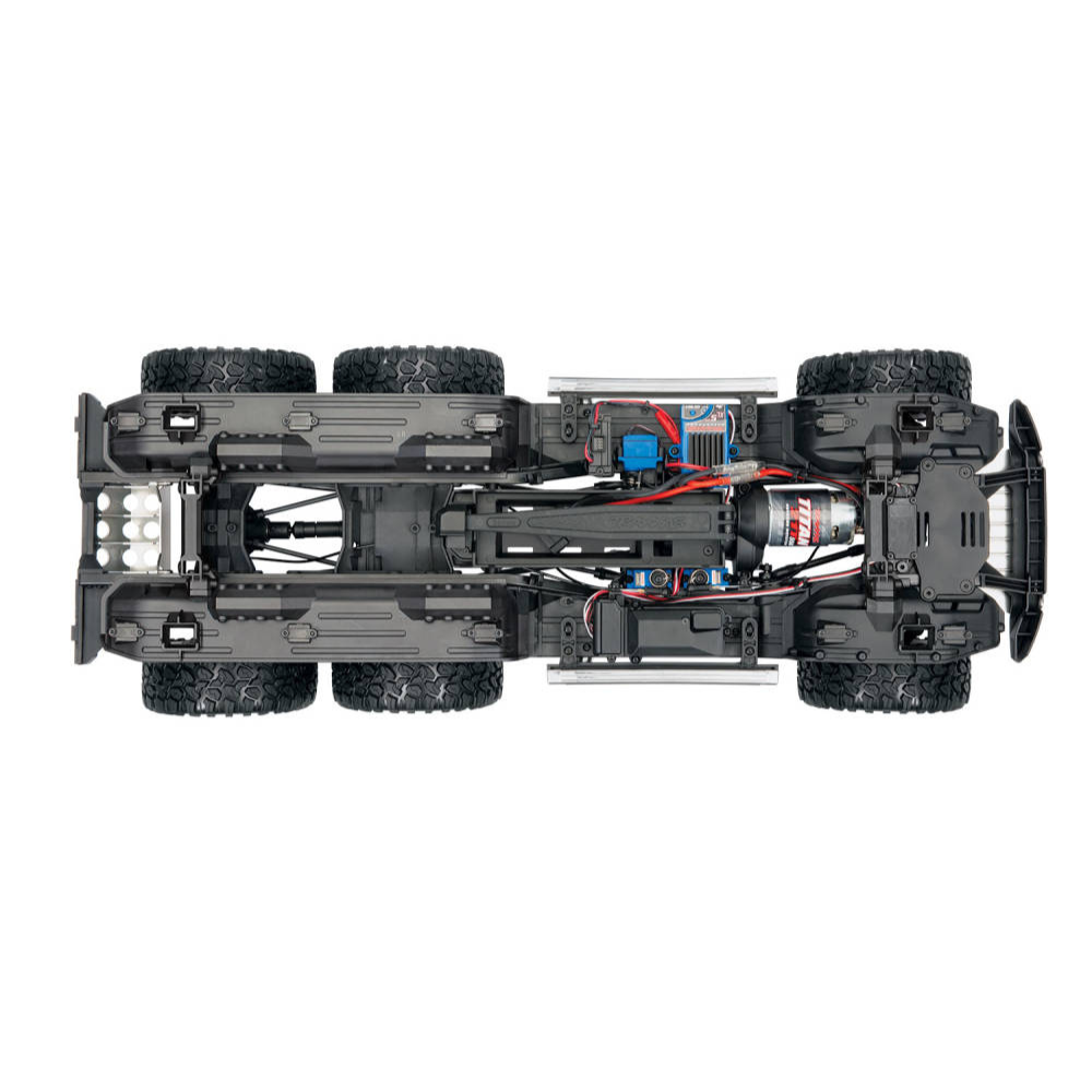 Traxxas TRX-6 Mercedes-Benz G 63 AMG XL-5 1:10 6x6 RTD Crawler w/ Clipless Body - Silver-6