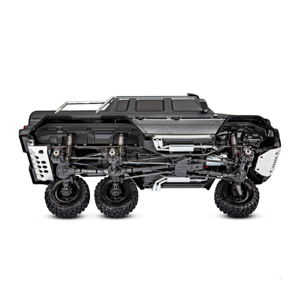 Traxxas TRX-6 Mercedes-Benz G 63 AMG XL-5 1:10 6x6 RTD Crawler w/ Clipless Body - Silver-7