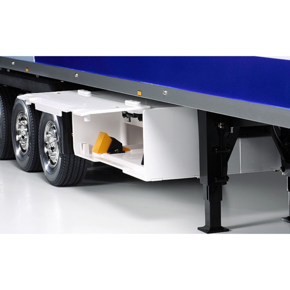 Tamiya 3 Axle Reefer Semi Trailer-3