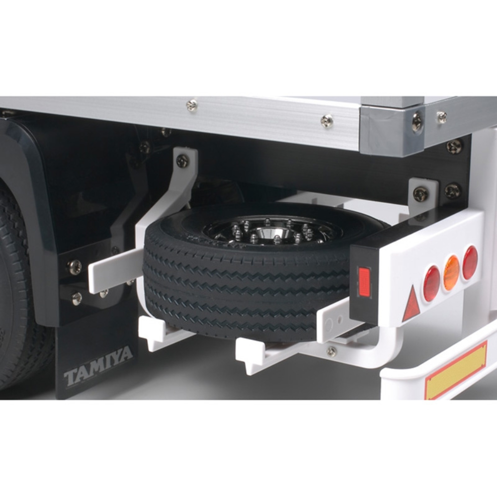 Tamiya 3 Axle Reefer Semi Trailer-4