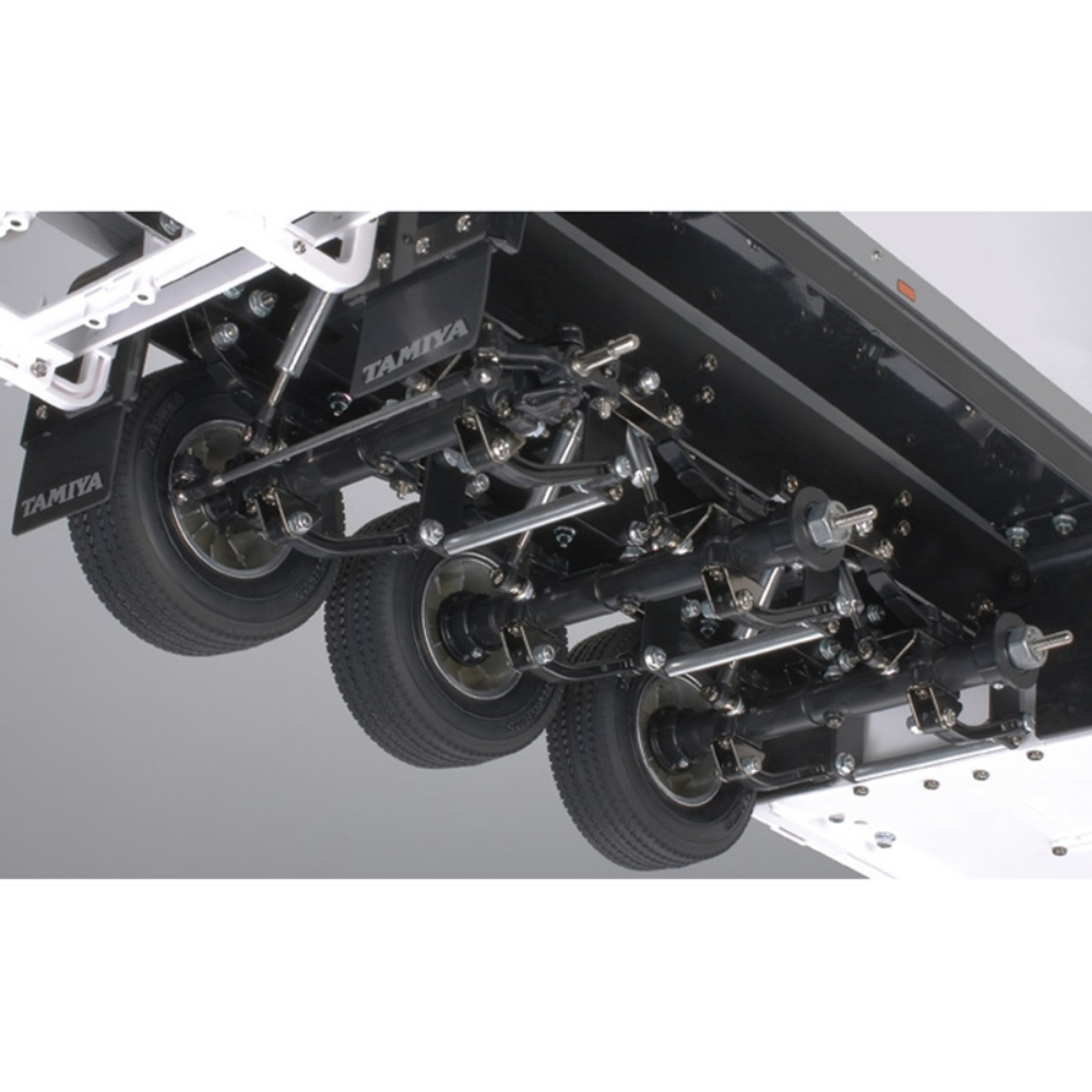 Tamiya 3 Axle Reefer Semi Trailer-5