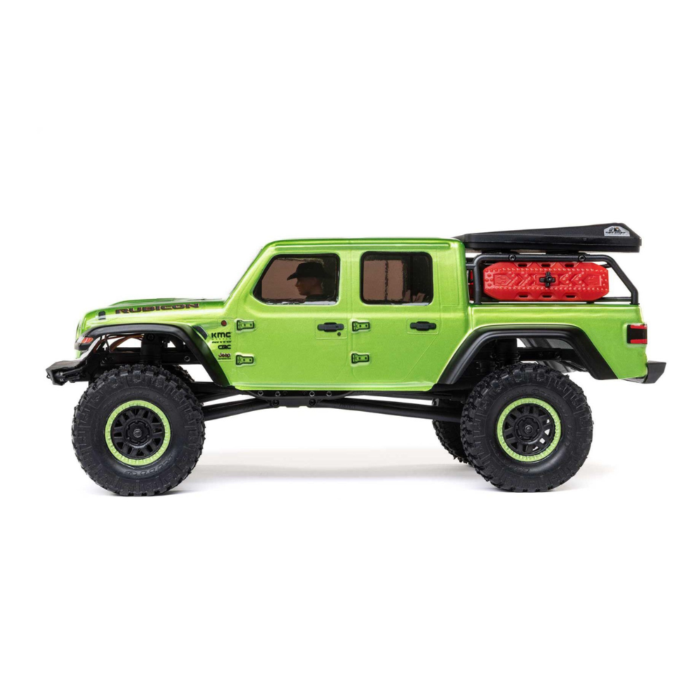 Axial SCX24 Jeep JT Gladiator 4WD Rock Crawler RTR Green-5