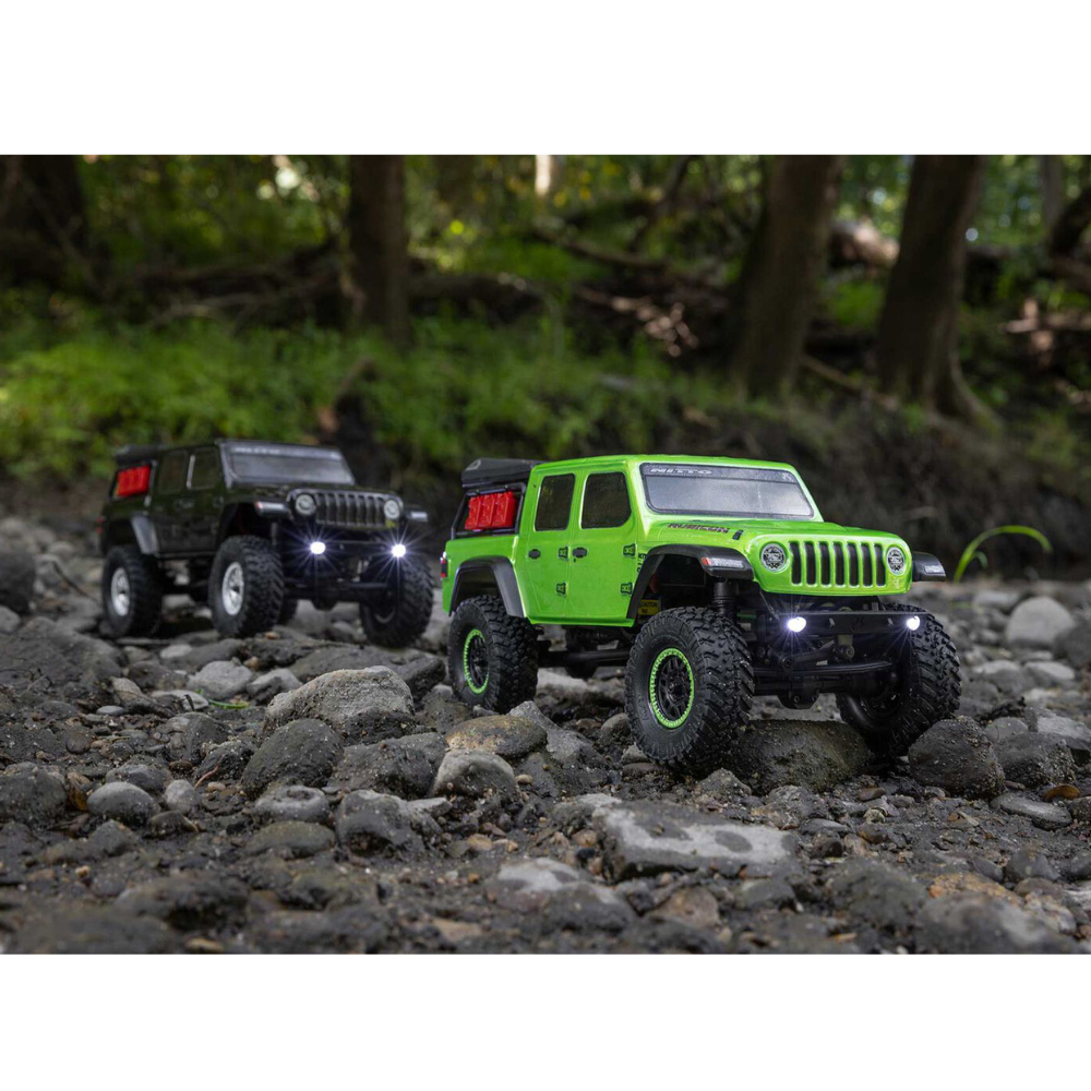 Axial SCX24 Jeep JT Gladiator 4WD Rock Crawler RTR Green-16