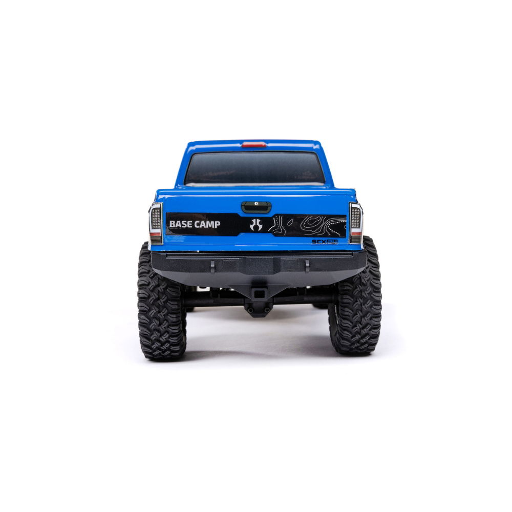 Axial SCX24 Base Camp 4WD Rock Crawler RTR Blue-5
