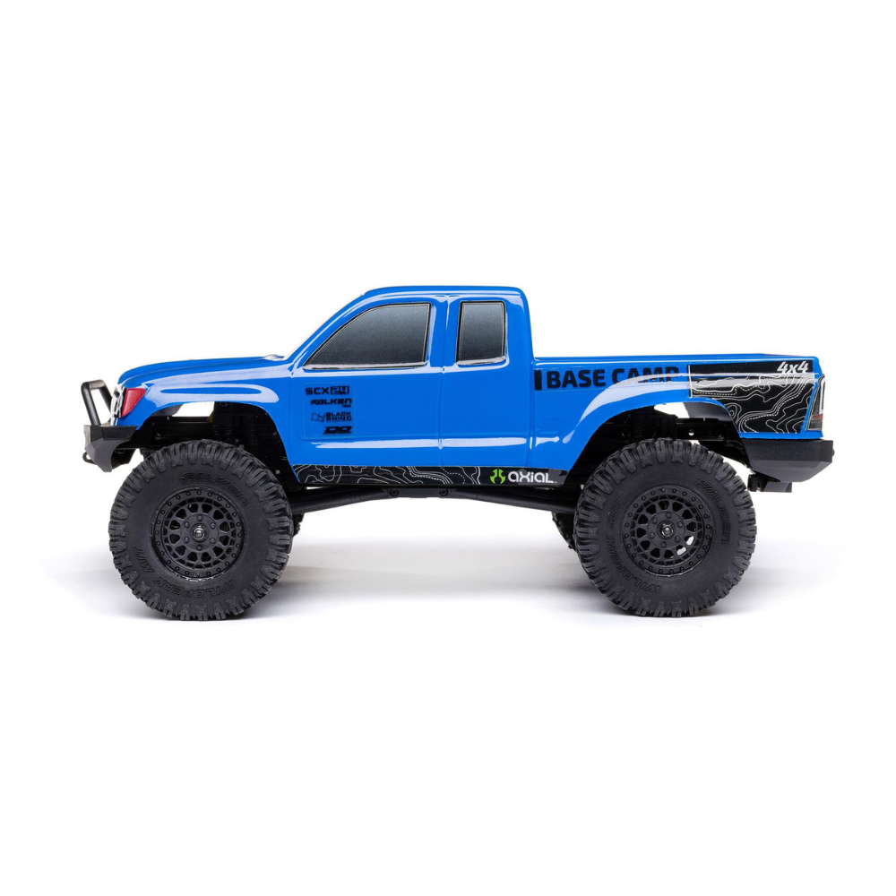 Axial SCX24 Base Camp 4WD Rock Crawler RTR Blue-8