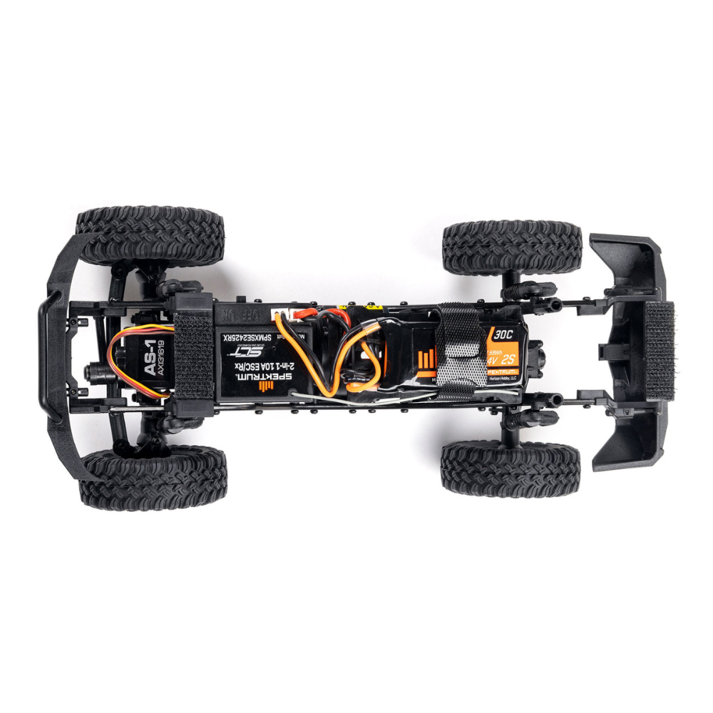 Axial SCX24 Base Camp 4WD Rock Crawler RTR Blue-11