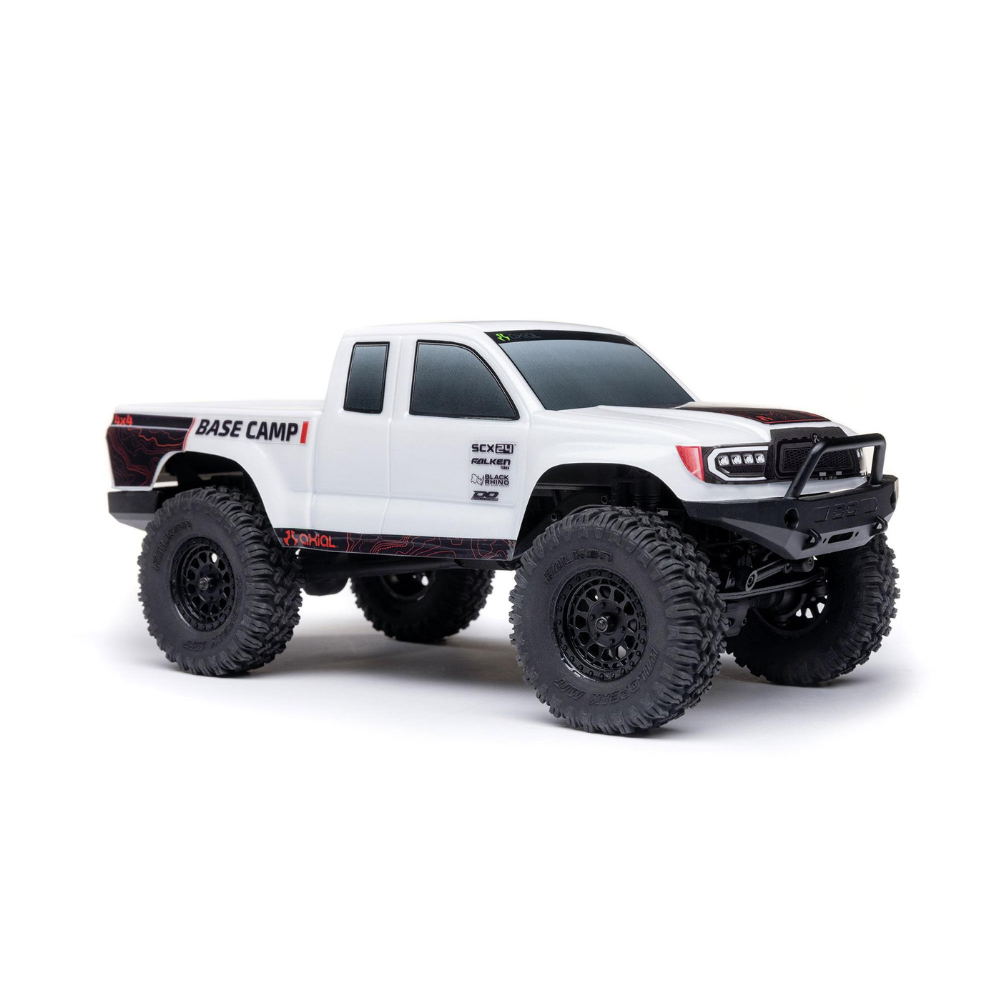 Axial SCX24 Base Camp 4WD Rock Crawler RTR White-3