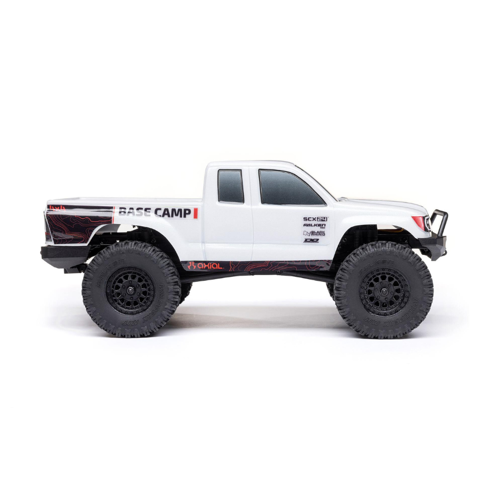 Axial SCX24 Base Camp 4WD Rock Crawler RTR White-4