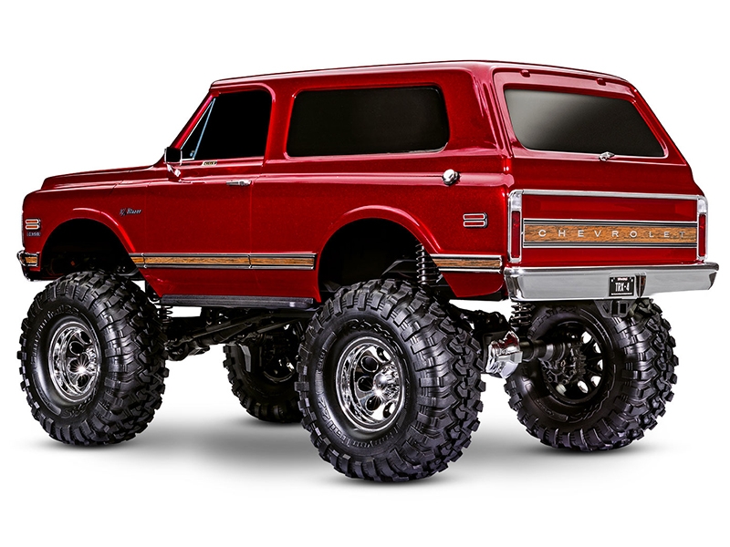Traxxas TRX-4 1972 Chevrolet K5 Blazer High Trail Edition Red-4