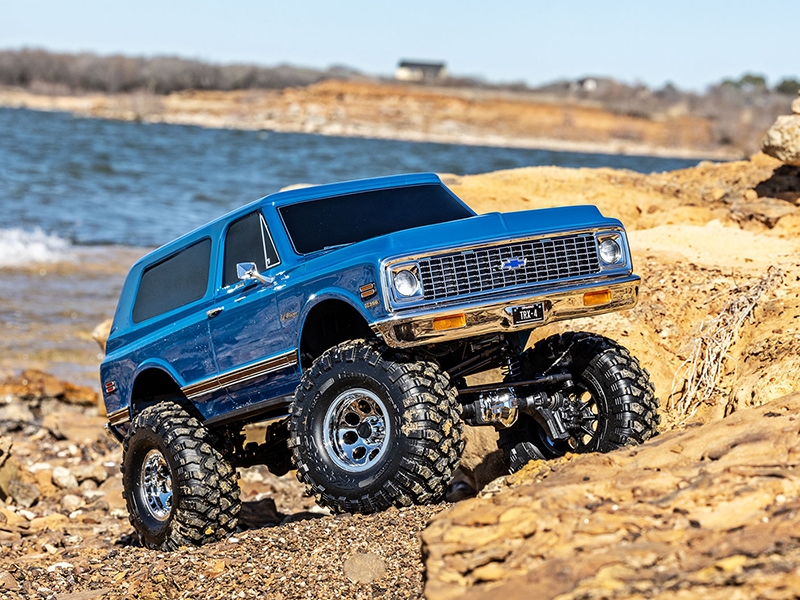 Traxxas TRX-4 1972 Chevrolet K5 Blazer High Trail Edition 1:10 4WD RTR - Blue-7