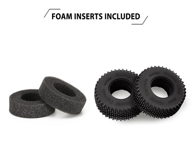 INJORA 1.0" Comp Pin Tires (4) (55*20mm)-5
