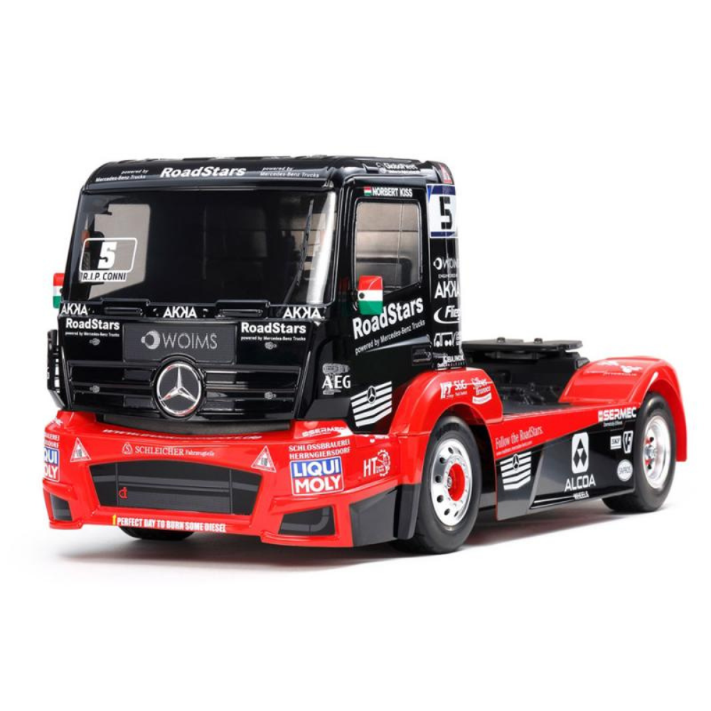 Tamiya 1/14 Tankpool24 Racing Mercedes-Benz Actros MP4 (TT-01E)