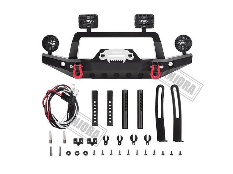 injora-metal-front-bumper-with-led-lights-for-trx-4-sport