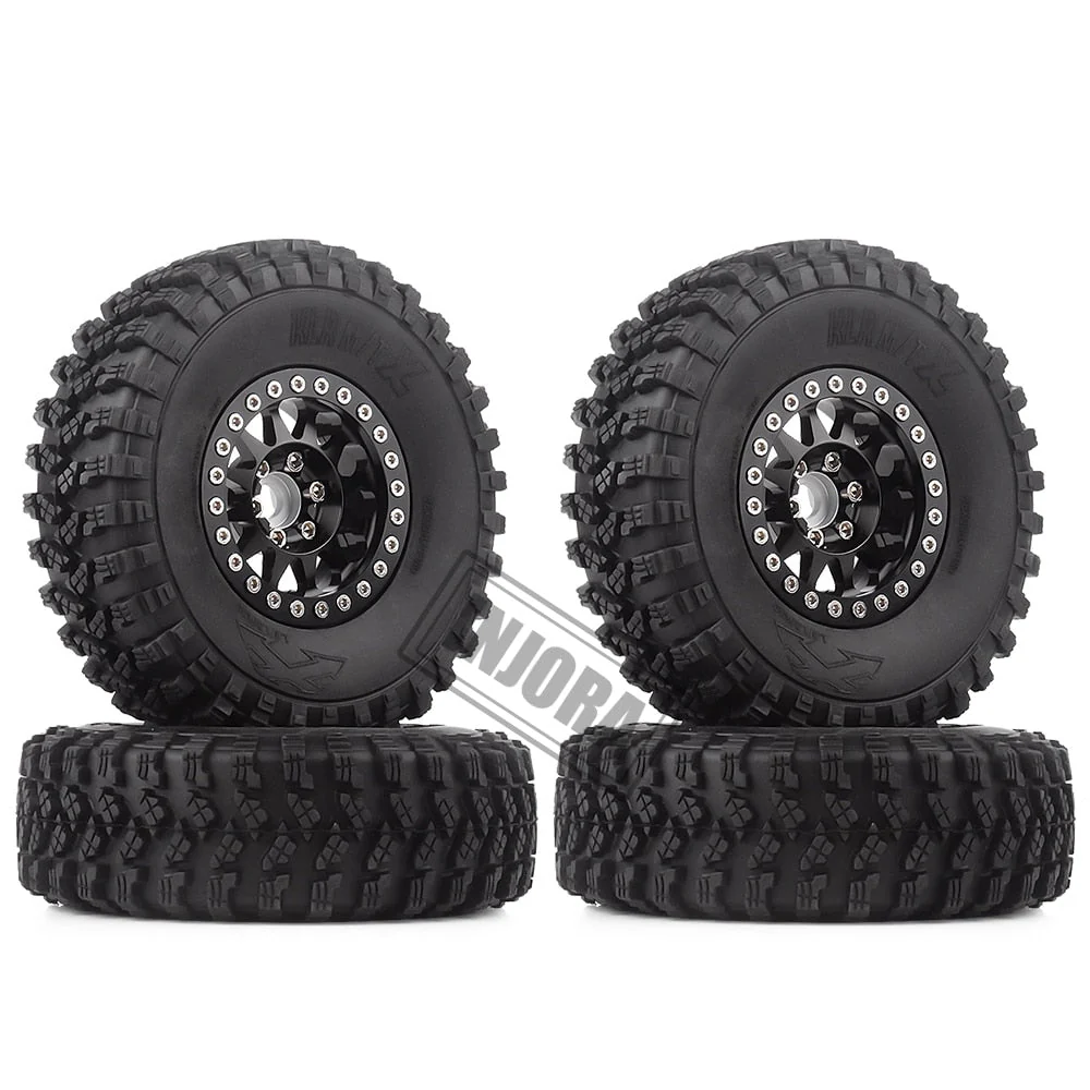 injora-4pcs-set-1-9-105-35mm-rubber-tires-with-beadlock-metal-wheel-rims