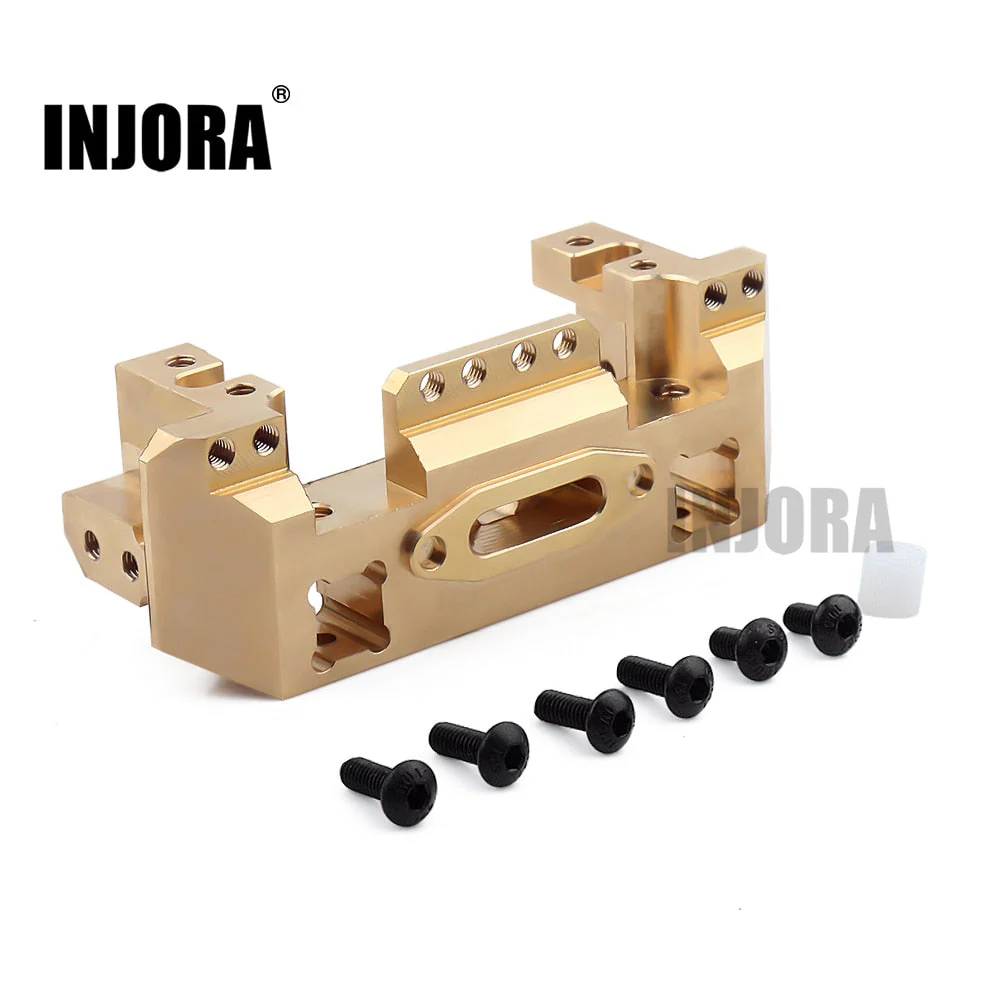 injora-brass-front-bumper-mount-servo-stand-for-trx-4-trx-6
