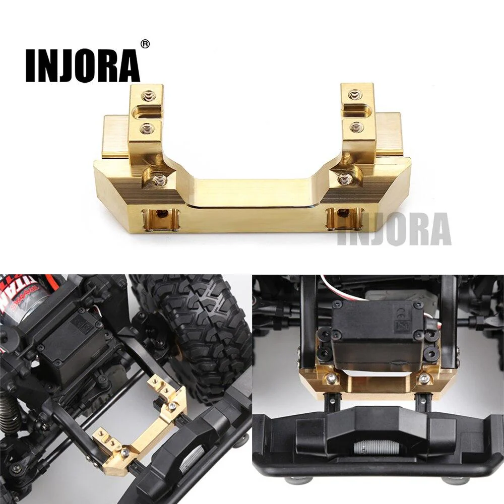 injora-brass-front-bumper-mount-servo-stand-for-traxxas-trx-4
