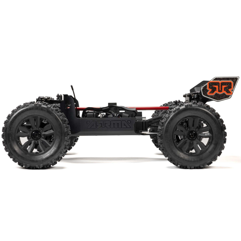 Arrma 1/8 Kraton 6S V6 4X4 BLX Speed Monster Truck RTR Orange-4