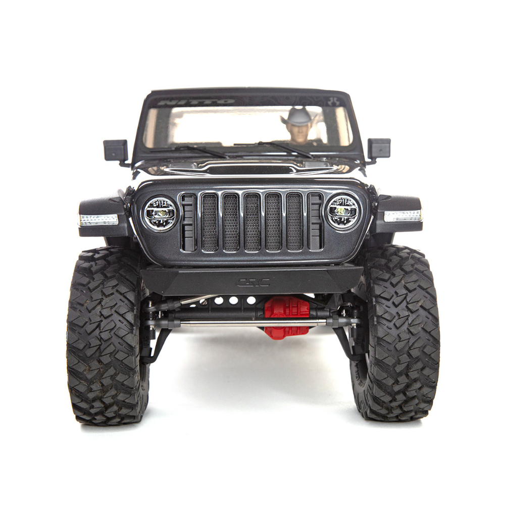 Axial 1/10 SCX10III Jeep JT Gladiator 4WD Rock Crawler RTR Grey-5