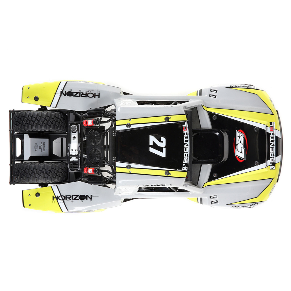 Losi 1/6 Super Baja Rey 2.0 4WD Desert Truck RTR Brenthel Yellow-6